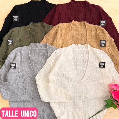 Sweater cardigan / Talle único