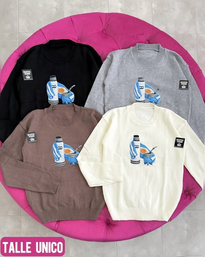 Sweater mate / Talle unico 