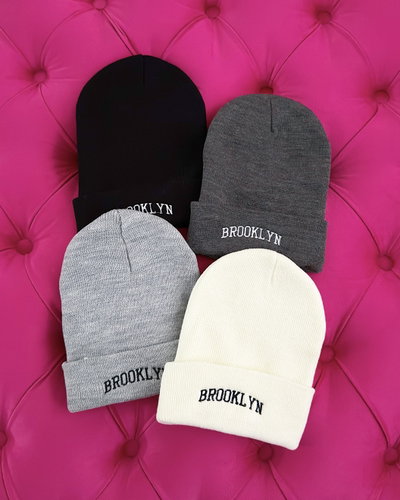 Gorro bordado