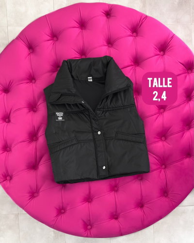 Chaleco puffer rompeviento / Talle 2 y 4