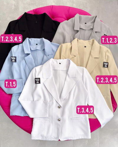 Bleizer sastrero / Talle 1 al 5