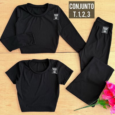 Conjunto 3 piezas oxford / talle 1 al 3