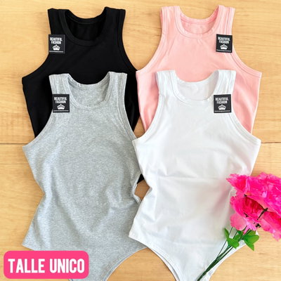 Body corte americano / Talle unico / ROSA