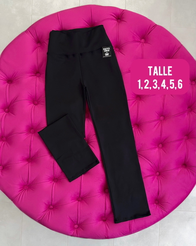 Calza recta lycra / Talle 3, 4, 5 y 6