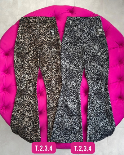 Calza Oxford animal print / Talle 3 y 4