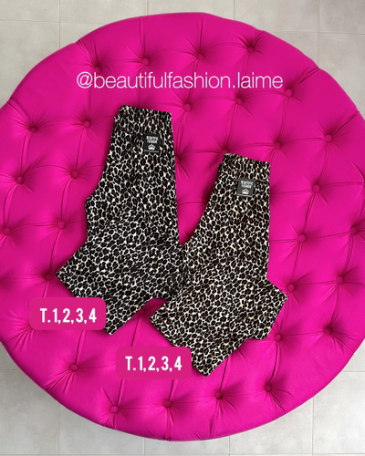 Palazo animal print / Talle 1 al 4