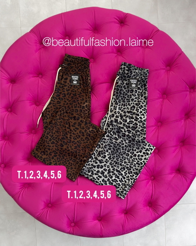 Palazo animal print / Talle 1 al 6