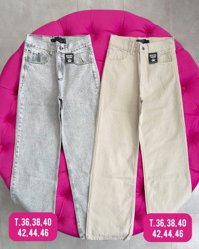 Wide leg rígido / Talle 36 al 46