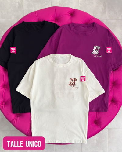 Remeron “With God” / Talle unico