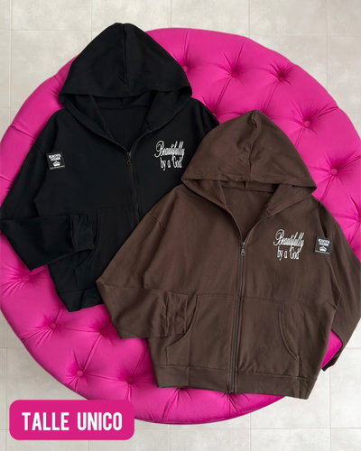 Campera larga rústico / Talle único 