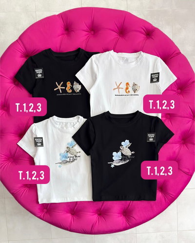 Baby tee Mar / Talle 1 al 3