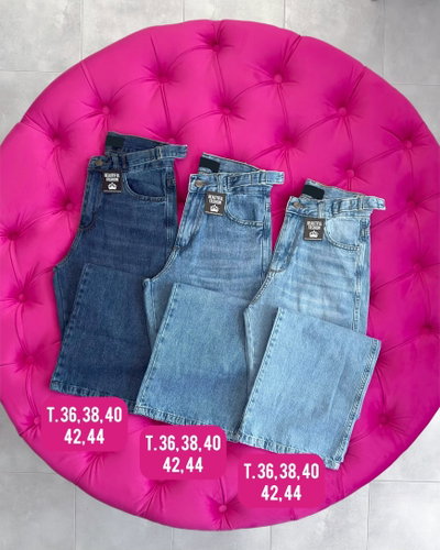 Wide leg con regulador / Talle 36 al 44