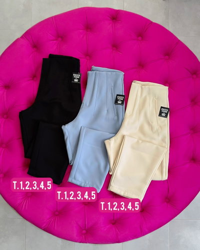 Pantalon sastrero mom / Talle 1 al 5