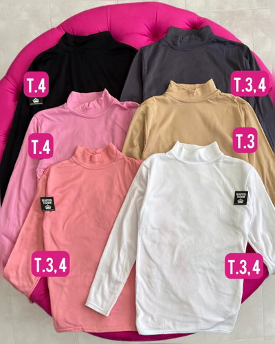 Polera ML térmica / Talle 3 y 4