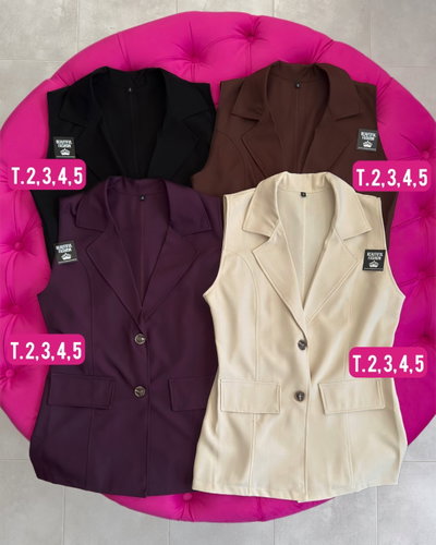 Chaleco sastrero / Talle 2 al 5