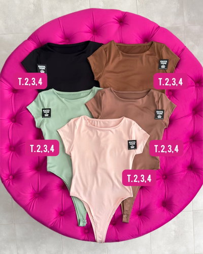Body MC cuello cerrado / Talle 2 al 4