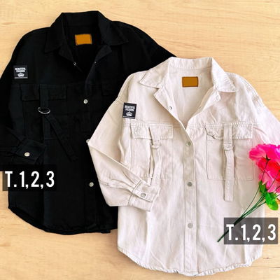 Camisaco de jeans / Talle 1 al 3