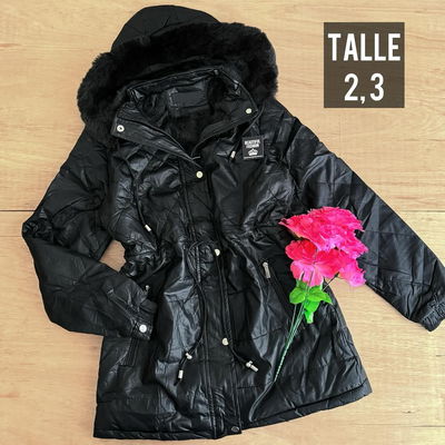Parka engomada / Talle 2 y 3