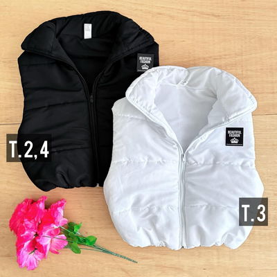 Chaleco puffer opaco / Talle 2 al 4