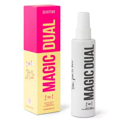 Magic Dual | Aceite & Lubricante Aroma Caramelo