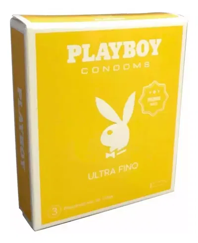 PRESERVATIVOS X3 PLAYBOY ULTRA FINO
