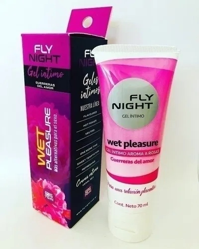 FLY NIGHT GEL ESTIMULANTE FEMENINO WET PLEASURE 70 ML (AROMA A ROSAS