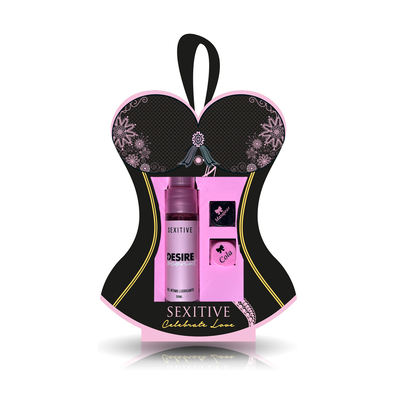 Celebrate Love – For Lovers – Gel Intimo + Dados de Juegos