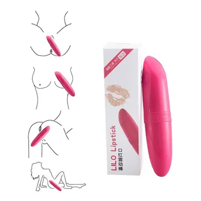 Vibrador Lápiz Labial Estimulación Clítoris Vagina Lipstick