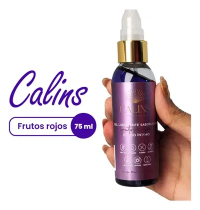 Gel intimo comestible sabor Frutos Rojos 75 ml