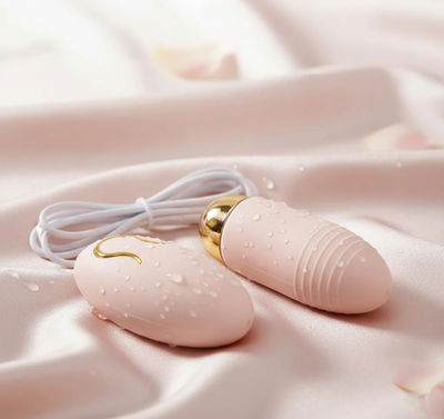 Huevo vibrador a distancia Charlote Rosa Pastel USB