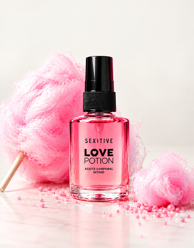 Aceite Comestible Love Potion Algodón de azúcar – 30 ml