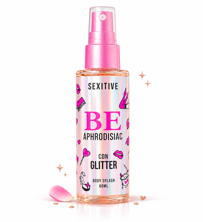 Body Splash BE con Glitter