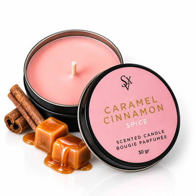 Massage Candle CARAMEL CINNAMON 30 gr