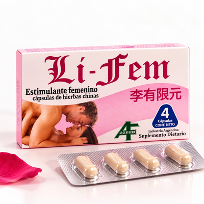 Li Fem Estimulante Estimulador Vigorizante Femenino Mujer