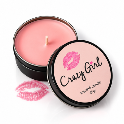 Massage Candle Crazy Girl - 30 gr