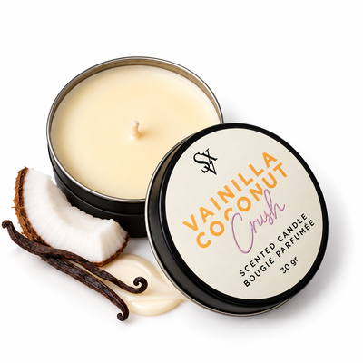 Massage Candle Vainilla Coconut Crush - 30 gr