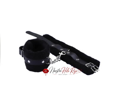 Esposas de Peluche Negro