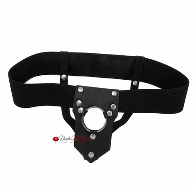 Arnes adaptable ecocuero y tachas