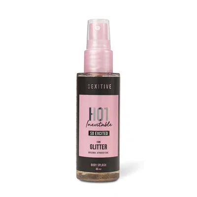  Body Splash Hot Inevitable So Excited con glitter - 60ml