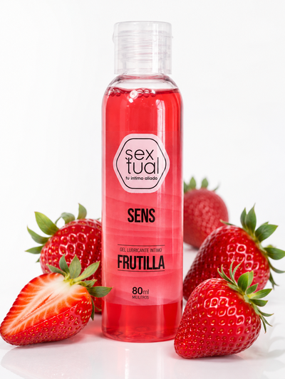 🍓 SENS FRUTILLA – Gel Lubricante Íntimo 80 ml