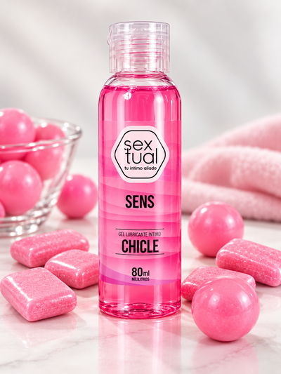 🍬 SENS CHICLE – Gel Lubricante Íntimo 80 ml