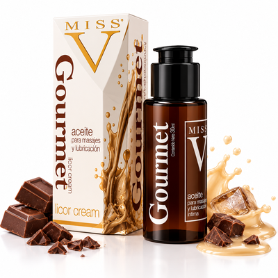 Aceite para masajes y lubricación Gourmet Licor Cream