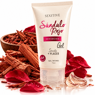 Gel Intimo Sens Bomb Sandalo Rojo - 70 gr