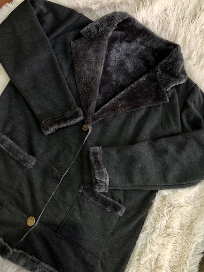 CAMPERA CON PIEL ART 22 “VALERY”