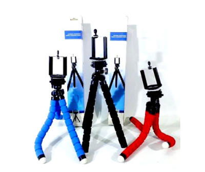 MINI TRIPODE FLEXIBLE PULPO 23 CMS