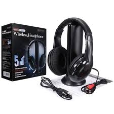 Auriculares inalámbricos para TV 5 en 1 MH2001