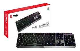 Teclado gamer MSI Vigor GK50 QWERTY MSI