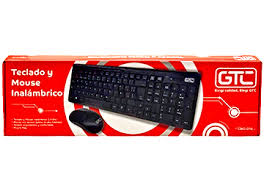Teclado Inalambrico + Mouse Combo Wireless Gtc 016