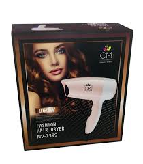 Secador De Pelo Cabello Om 2 Velocidades Calor 950w
