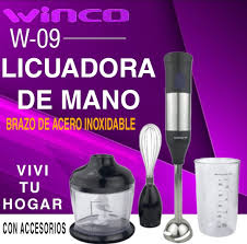 Licuadora de mano Winco W09 - Negro/Acero inoxidable - 220V - 350 W